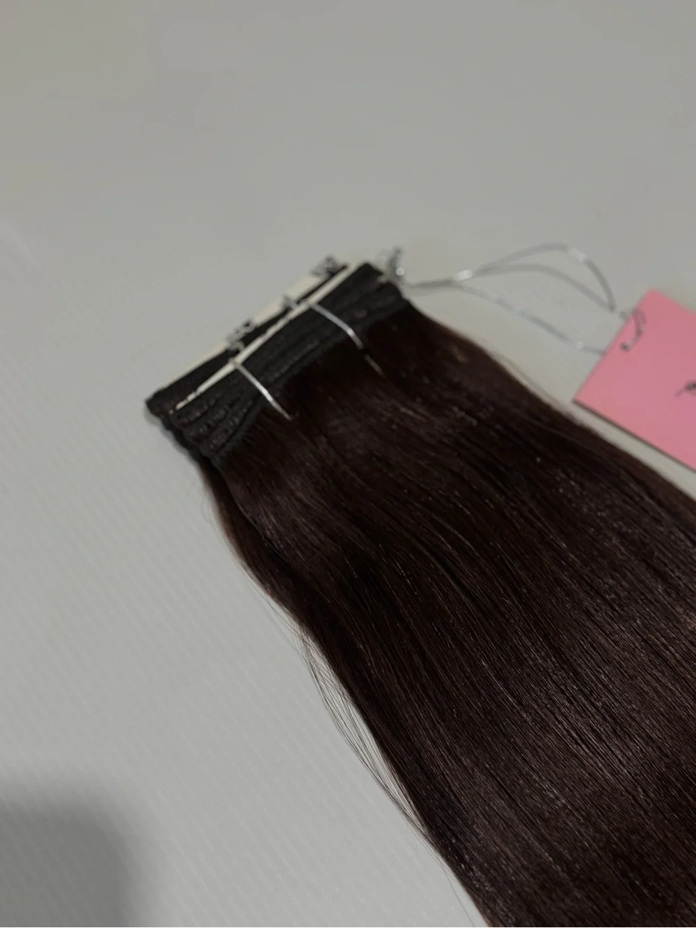 Harlem 125 SMY-18” 100% Human Hair Yaki Extensions Color #4 Medium Brown